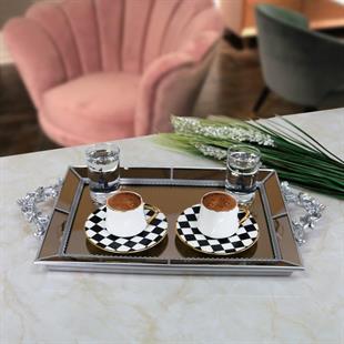 By Selim Julia Aynalı Tepsi Gümüş Stps 114gms11rs 