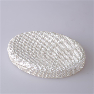 By Selim Natural İnci 5 Parça Polyester Banyo Seti 