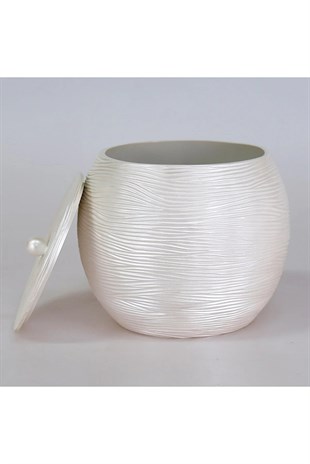 By Selim Planet İnci 5 Parça Polyester Banyo Seti 