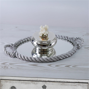 By Selim Rope Tepsi Gümüş Stps 101GMS70RS 