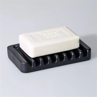 By Selim Smooth Katı Polyester Sabunluk Siyah 