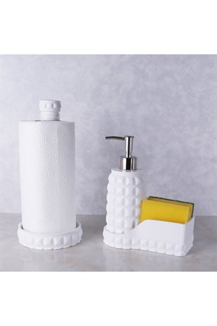 BY SELİM SMTF138BYA42RS KAPİTONE BEYAZ KAĞIT HAVLULUK 