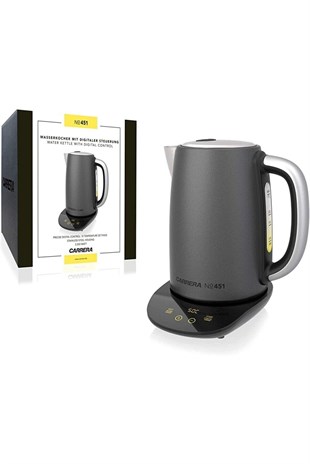 Carrera No:451 Kettle 1.7 Litre 2200 Watt Gri 20422011 
