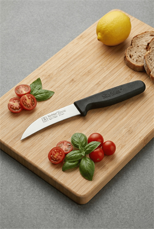 Dekor Sebze Mutfak Bıçağı Ucu Eğik Domates Soyma Sürmene Bıçağı 18 Cm Sürbisa 61006 
