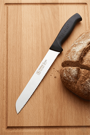 Ekmek Kesme Bıçağı Lazer Bilemeli Tırtıklı Vakfıkebir Ekmeği Dilimleme Bıçak 39 Cm Sürmene Sürbisa 61201 