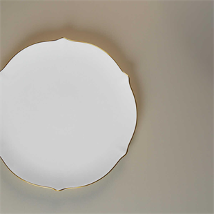 Evaliza Magnolia Gold 60 Parça 12 Kişilik Porselen Yemek Takımı 