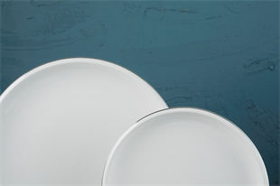 Evaliza Platin Elegant 30 Parça 6 Kişilik Porselen Yemek Takımı 