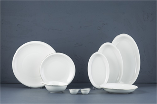 Evaliza Stripe Gold 30 Parça 6 Kişilik Porselen Yemek Takımı 