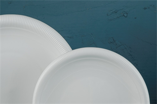 Evaliza Stripe Platin 30 Parça 6 Kişilik Porselen Yemek Takımı 