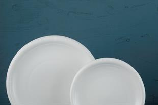 Evaliza Stripe Platin 30 Parça 6 Kişilik Porselen Yemek Takımı 