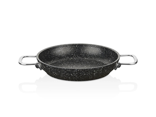 Falez Black Line Granit Sahan 24 Cm Siyah BLN 1021 