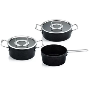 Fissler Adamant 5 Parça Tencere Seti Cam Kapak 