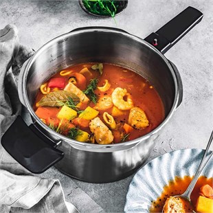 Fissler Vitaquick Glossy Düdüklü Tencere 6+3,5 Litre 