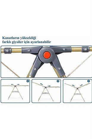 Harbinger MM041 Apex Gold Çamaşır Kurutma Askısı 