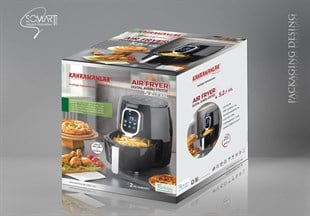 Kahramanlar Air Fryer Dijital Ayarlı Fritöz XXL 5 Litre Kapasite 