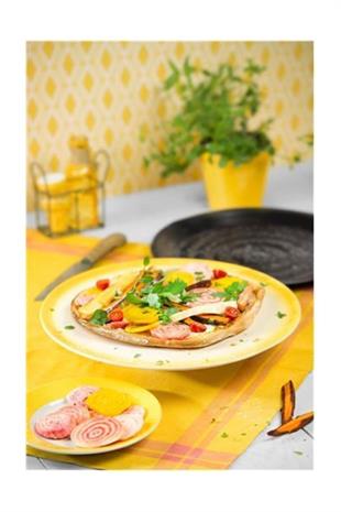 Kaiser Delicious Pizza Tepsisi Classic Özel Tabanlı 37X35CM 