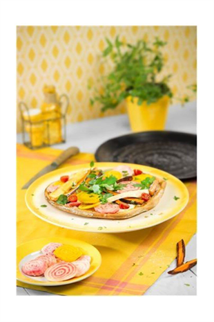 Kaiser Delicious Pizza Tepsisi Classic Özel Tabanlı 37X35CM 