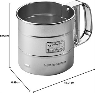 Kaiser Patiseria Çelik Un ve Şeker Eleği Eleyici Elek 66769677 