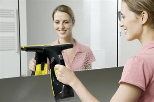 Karcher WV 2 Black Edition Şarjlı Cam Temizleme Silme Makinesi 