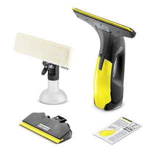 Karcher WV 2 Black Edition Şarjlı Cam Temizleme Silme Makinesi 
