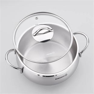 Korkmaz A1072 Tombik Tencere 18x10 Cm 2,5 Litre 