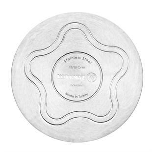 Korkmaz A1078 Tombik Kısa Tencere 26x9 Cm 5 Litre 