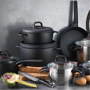 Korkmaz A1355 Gusto Plus Kısa Tencere 26 x 7 