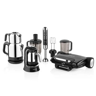 Korkmaz A1818 Nero 14 Parça Elektro Set 