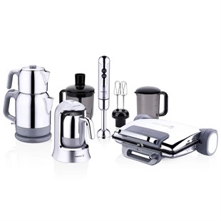Korkmaz A1827 Inox 14 Parça Elektro Set 