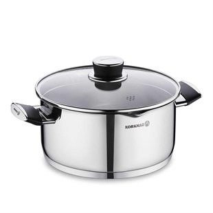 Korkmaz A2080 Pera Çelik Tencere 16X8 Cm 