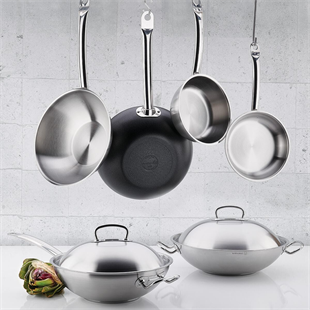 Korkmaz A2837 Proline Nero Wok Tava 30x8,6 Cm 