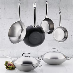 Korkmaz A2838 Proline Nero Wok Tava 32 Cm 