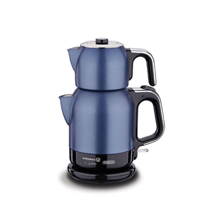 Korkmaz A331-07 Çaytema Azura/Krom Elektrikli Çaydanlık 1.7 Litre 