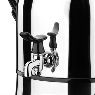 Korkmaz A338 Nosta Inox/Siyah Semaver 