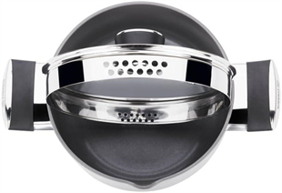 Korkmaz A3887 Lena Seramik Kısa Karnıyarık Pilav Tencere 28x7,5 Cm 