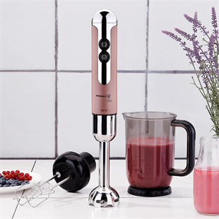 Korkmaz A447-09 Mia Mega Blender Set Rosagold/Krom 