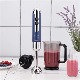 Korkmaz A447-13 Mia Mega Azura/Krom Blender Set 