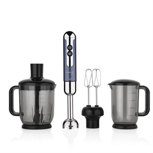 Korkmaz A447-13 Mia Mega Azura/Krom Blender Set 