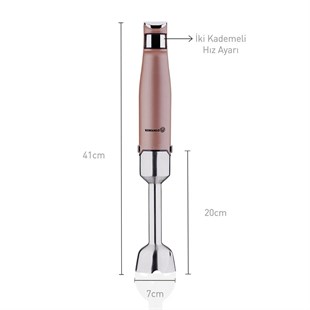 Korkmaz A448-01 Performix Rosegold 1000 W Blender 