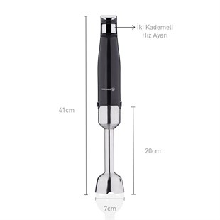 Korkmaz A448 Performix Siyah Blender Set 