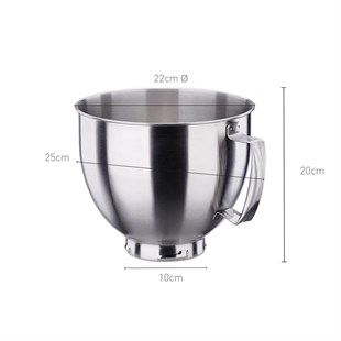 Korkmaz A470-03 Pro Mix Kırmızı Stand Mikser 