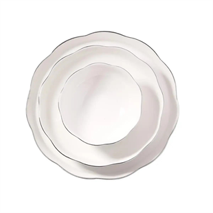 Korkmaz A8161 Manolya Collection 60 Parça Porselen Yemek Takımı 