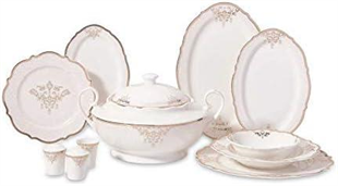 Korkmaz A8243 Eliza Collection 60 Parça Yemek Takımı 