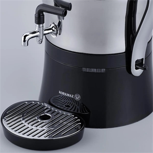 Korkmaz A842 Çaykolik-2 Semaver Inox/Krom 
