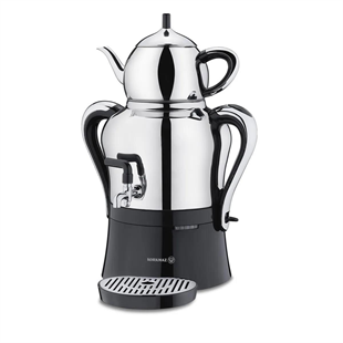 Korkmaz A842 Çaykolik-2 Semaver Inox/Krom 