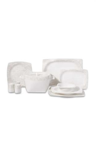 Korkmaz A8430 Bone Selection 60 Parça Kare Yemek Takımı 