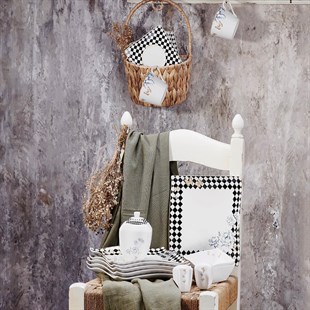 Korkmaz A8573 Link Collection 28 Parça Kare Kahvaltı Takımı 