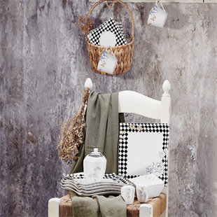 Korkmaz A8573 Link Collection 28 Parça Kare Kahvaltı Takımı 