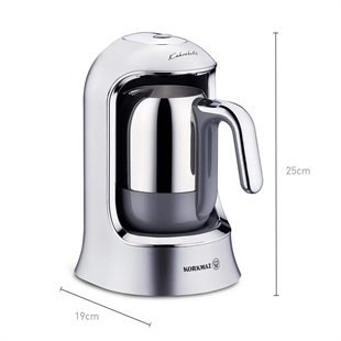 Korkmaz A860-13 Kahvekolik Otomatik Kahve Makinesi Inox 