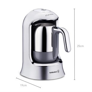 Korkmaz A860-13 Kahvekolik Otomatik Kahve Makinesi Inox 
